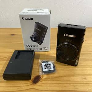 UTn714 【美品★】Canon キャノン IXY 650 デジタルカメラ コンパクトデジタルカメラ バッテリー ・バッテリー充電器付き 動作確認済み