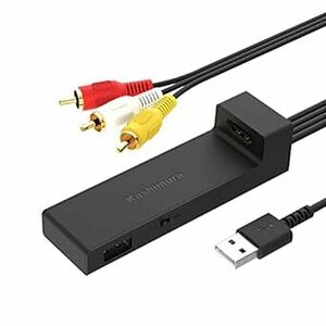 カシムラ(Kashimura) HDMI/RCA変換ケーブル USB1ポート fire tv stick対応 HDMIをRCAに変