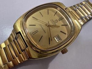 OMEGA Seamaster オメガ シーマスター TVスクリーン 自動巻き automatic 稼働品 1286/249 166 0207 366 0843 cal.1012 稼動品 GOLD 173-1