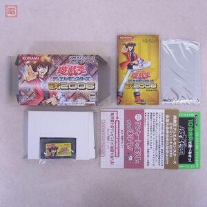 ※パック未開封 動作保証品 GBA ゲームボーイアドバンス 遊戯王 デュエルモンスターズ EX 2006 エキスパート KONAMI 箱説ハガキ付【10