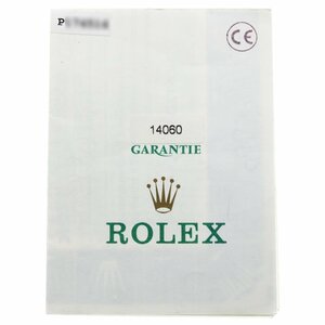 ロレックス ROLEX 14060 保証書 P番 _2-7