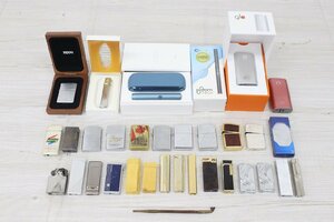 【行董】AF000ABY41 ライター 電子タバコ本体 おまとめ Cartier ZIPPO GIVENCHY IQOS glo PLOOM TECH 喫煙具 箱付きあり 未開封あり 現状品