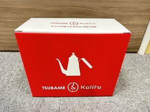 【AS 22813】1円スタート 未使用 保管品 TSUBAME Kalita ツバメ カリタ ドリップポットスリム 700CUW 銅製 燕 木製ハンドル 現状品