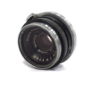 Nikon W-NIKKOR 35mm F2.5 カメラレンズ マニュアルフォーカス ニコン