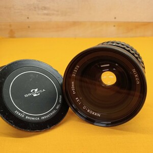 Nikon NIKKOR-O 1:2.8 f=50mm ZENZABRONICA ゼンザブロニカ用 中古品 中判カメラ 動作未確認 現状品