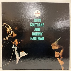 ●即決VOCAL LP John Coltrane /and Johnny Hartman j36195 米盤、赤黒、「LW手書き Vangelder機械」刻印 ジョニー・ハートマン