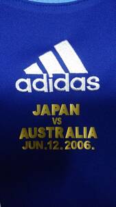 2006W杯・日本代表・オーストラリア戦ロゴ・中田・中村・高原・稲本・小野・小笠原・柳沢・遠藤