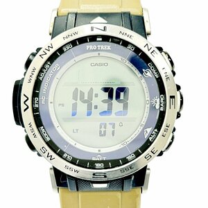 【1円スタート】CASIO カシオ PRW-30 プロトレック デジタル文字盤 電波ソーラー メンズ腕時計 257174