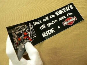 HARLEY DAVIDSON ハーレー ハーレーダビッドソン ステッカー デカール sricker decal HD バイカー