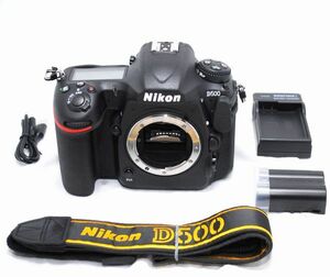 【新品同様の超美品 47ショット】Nikon ニコン D500