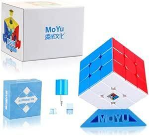 マジックキューブ 競技用キューブ 3x3x3 魔方 プロ向け 回転スムーズ 安定感 知育玩具 Magic Cube (Moyu R