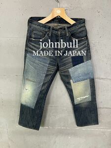 美品！johnbull リペア加工セルビッチデニム！日本製！