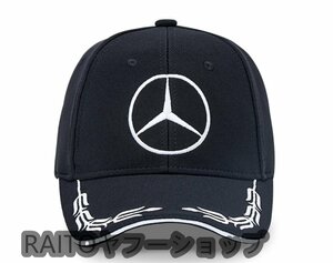 ◆新品◆メルセデス・ベンツ キャップ Benz ロゴ 野球帽 刺繍 スモーター帽子 車帽子 メンズ レディース バイク帽子 男女キャップ