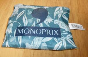 未使用★MONOPRIX モノプリ エコバッグ ボタニカル