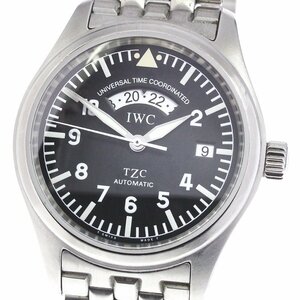 IWC IWC SCHAFFHAUSEN IW325102 パイロットウォッチ フリーガー UTC 自動巻き メンズ 保証書付き_742675