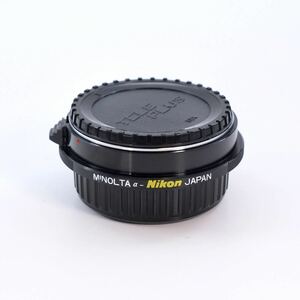 MINOLTA a - Nikon Nikon F レンズ-Sonya/MINOLTA MINOLTA A カメラボディ　変換アダプター
