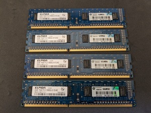 ELPIDA PC3-10600U DDR3 SDRAM 8GB(2GBΧ4)