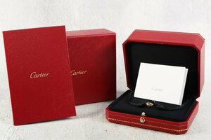 美品 Cartier カルティエ トリニティ コード ブレスレット K18 3連 替えコード付き (赤・青・白・緑） 箱付き