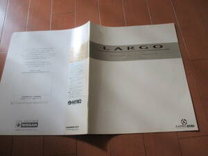 庫30413　カタログ ■日産　NISSAN　■LARGＯ　ラルゴ　TWINCAM　2400　SX-G　■1995.2　発行●35　ページ