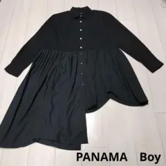 PANAMA　Boy　SizeＬ　ゆったりワンピース　ブラック