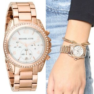 MICHAEL KORS/マイケルコース MK5522 Blair マザーオブパール/ローズゴールド ブレア Rose gold Mother of Pearl レディース 腕時計