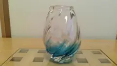 昭和レトロ　ガラス花瓶　アンティーク