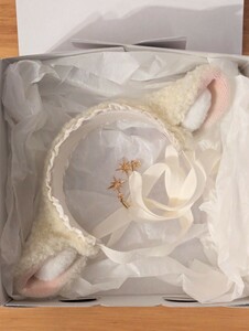 ディーラー製 ひつじのカチューシャ ホワイト EMMA ヘッドドレス