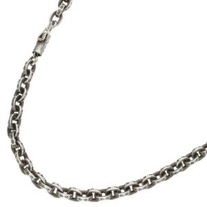 クロムハーツ Chrome Hearts PAPER CHAIN 20/ペーパーチェーン20inch サイズ:20inch シルバーネックレス 中古 OM10