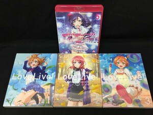 ◇ラブライブ! アニメ版 2期 1巻～5巻(4巻欠品) Blu-ray 中古品◇