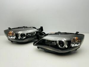 割れ無 インプレッサ GH2 GH3 GH6 GH7 WRX STI GRB GRF HID ヘッドライト ヘッドランプ 左右 刻印 2Q ICHIKOH 1809 インナーブラック R148