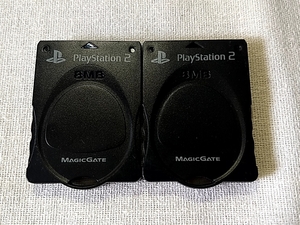 【即決】PS2 コトブキシステム メモリーカード 2個セット