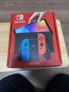 ニンテンドースイッチ有機elネオンカラー極美品