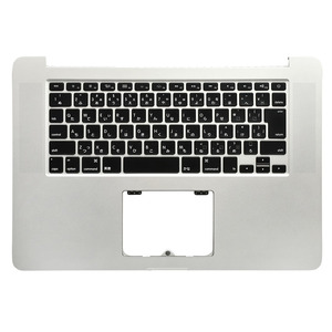 当日発送 MacBook Pro Retina 15 2012 Early 2013 A1398 日本語 キーボード パームレスト トップケース 中古品 3-0427-3