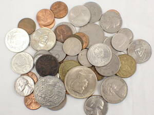 UH1646《1円》海外コイン 約250g アンティークコイン ヨーロッパ 中国 古銭 