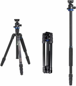 未開封・未使用品★BENRO ベンロ IF28+ iFoto アルミ三脚/一脚 ボールヘッドキット付き カメラ Tripod Kit アクセサリー ビデオ 撮影 S273