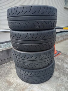 【溝あり】20年製 DUNLOP DIREZZA ZⅢ 215/45R17 4本セット