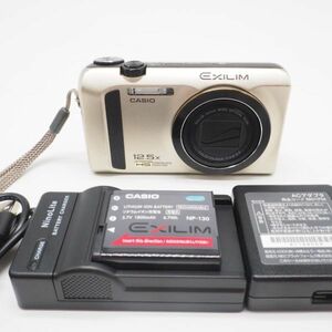 ■実用品■ CASIO カシオ デジタルカメラ EXILIM EX-ZR300GD ゴールド