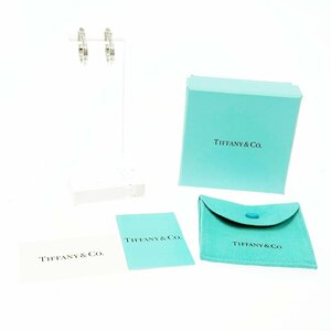 【1円スタート】【箱付き】TIFFANY&Co. ティファニー シルバー 1837 フープ 総重量4.3g 925刻印 ピアス 264746