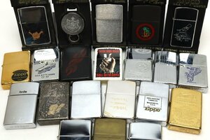 ZIPPO ジッポ オイルライター 20点 キーリング 1点 おまとめ ※着火未確認 ◆おたからや【◎B-A48971-1】同梱-2