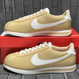 【新品】メンズ26.5～27cm★NIKE W CORTEZ（ナイキ コルテッツ）★天然皮革★ベージュ系カラー