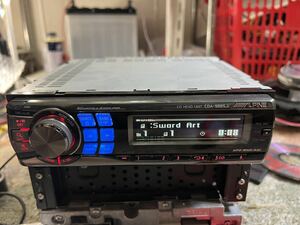 ALPINE アルパイン CD デッキ プレイヤー 1DIN CDA-9885Ji