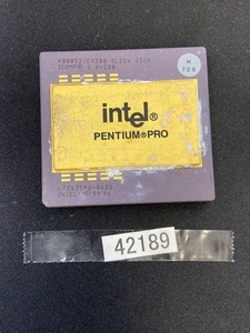INTEL PENTIUM PRO インテル CPU ペンティアム プロ KB80521EX200 SL22V 256K (42189)
