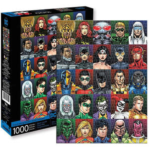 DC Comics (DCコミック) Faces 1000ピース　ジグソーパズル