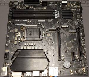 【動作確認済】MSI Z390M-S01 LGA1151(Intel第8世代/第9世代) マイクロATX マザーボード BIOS最新化