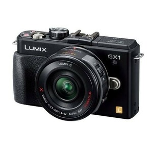 中古 １年保証 美品 Panasonic LUMIX DMC-GX1 レンズキット 14-42 ブラック