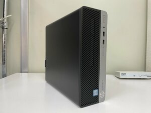 【BIOS起動確認済み／中古】ProDesk 400 G5 SFF（Core i3-8100, RAM12GB, SSD/HDD無し）★本体＋ACケーブル　⑤