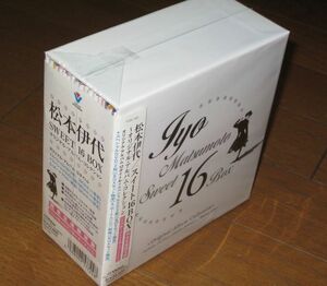 限定生産盤！松本伊代・15CD（Bonus.CD含む） & 2DVD・「Iyo Matsumoto Sweet 16 BOX ～ オリジナル・アルバム・コレクション」