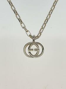 GUCCI◆ネックレス/SILVER/トップ有/レディース