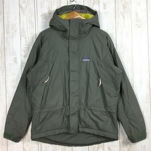 MENs S パタゴニア 2001 インファーノ ジャケット INFURNO JACKET ブラウンオリーブ×グリーンスパーク フーディ 生産終了モ