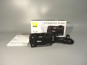 Nikon ニコン COOLPIX W300 クールピクス 4K デジタル カメラ ブラック 防水